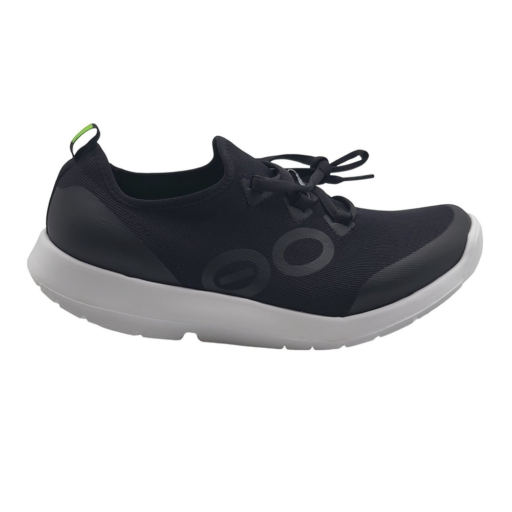 OOFOS OOMG Sport LS Men 10 White Black Recovery Shoes 5086 NWT NWOB